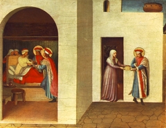 The Healing of Palladia by Saint Cosmas and Saint Damian by Fra Angelico