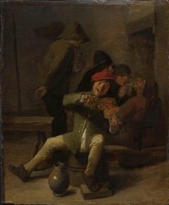 The Hearing by Adriaen Brouwer