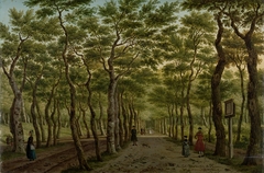 The Herepad in the Haagse Bos by Paulus Constantijn la Fargue