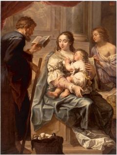 The Holy Family by Pieter van Lint