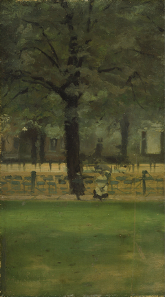 The Lady's Mile, Kensington Garden by Paul Fordyce Maitland