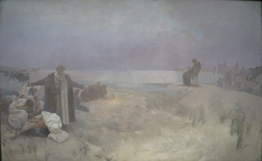 The Last days of Jan Amos Komenský in Naarden by Alphonse Maria Mucha