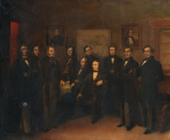 The Leaders of the Irish Confederation in Council by Edward Lees Glew