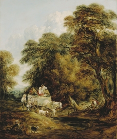 The Market Cart by Thomas Gainsborough