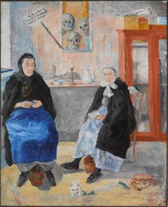 The Melancholy Fishwives by James Ensor