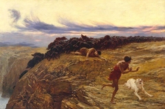 The Miracle of the Gaderene Swine by Briton Riviere