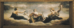 The Muses: Urania, Calliope and Melpomene by Orazio Gentileschi