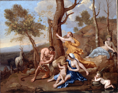 The Nurture of Jupiter by Nicolas Poussin