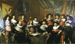 The Officers of the St Adrian Militia Company in 1642 by Pieter Soutman