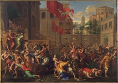 The Rape of the Sabines by Jacques Stella