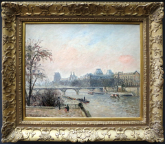 The Seine and Louvre by Camille Pissarro