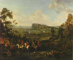 The siege of Namur by William III of Orange (1695) by Constantijn Francken