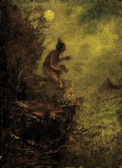 The Signal Fire by Ralph Albert Blakelock