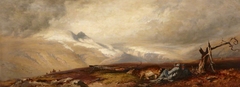 The Snowy Corries of Ben y Bourd, Braemar, September 20, 1856 by Charles Grey