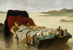 The Sons of Clovis II (Les enervés de Jumièges) by Évariste Vital Luminais