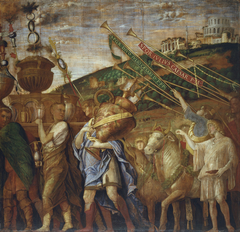 The Triumphs of Caesar: 4. The Vase-Bearers by Andrea Mantegna