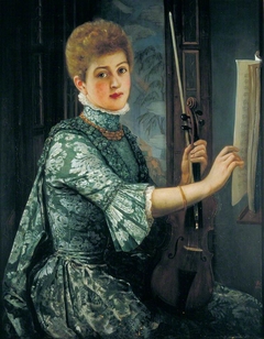 The Violinist by George Adolphus Storey