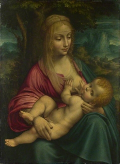 The Virgin and Child by a follower of Leonardo da Vinci