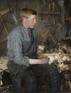 The young Carpenter by Fredrik Kolstø