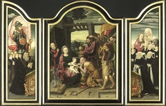 Triptych with the Adoration of the Magi by Unknown Artist