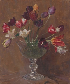 Tulips (1930) by Arthur Streeton