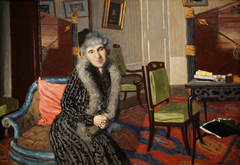 Madame Alexandre Bernheim by Félix Vallotton