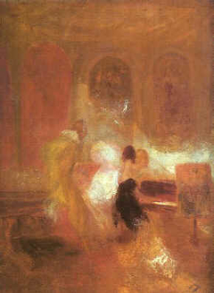 Music Party Perworth by Joseph Mallord William Turner