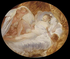 Le feu aux poudres by Jean-Honoré Fragonard