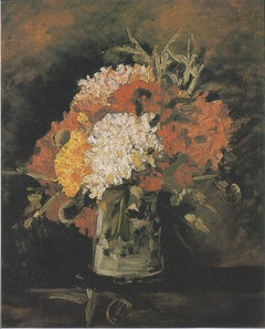 Vase with Carnations by Vincent van Gogh