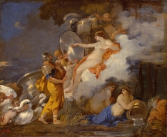 Venus and Aeneas by Sébastien Bourdon