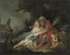 Vertumnus und Pomona (Kopie nach) by François Boucher