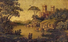 View of a Castle by Margaret Fownes-Luttrell