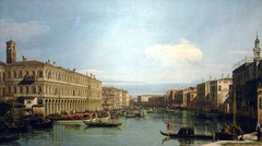 View of the Grand Canal by Canaletto