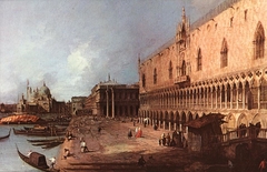 View of the Molo, Venice by Canaletto