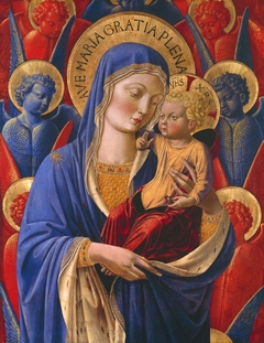 Virgin and Child with Angels by Benozzo Gozzoli