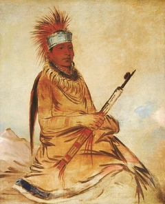 W'y-ee-yogh, Man of Sense, a Brave by George Catlin