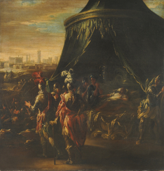 War Scene by Giovanni Andrea Donducci