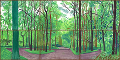 Woldgate Woods III by David Hockney