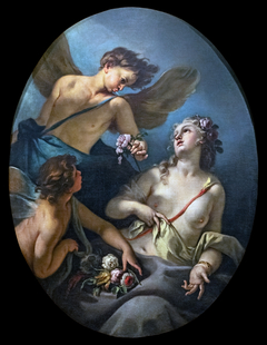 Zephyrus and Flora by Sebastiano Ricci