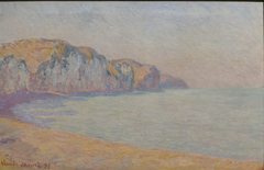 A Cliff at Pourville in the Morning by Claude Monet