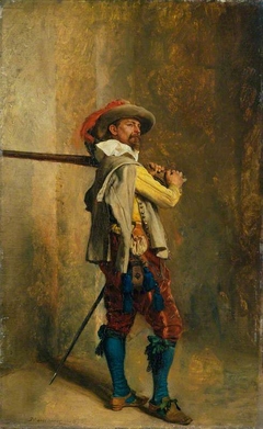 A Musketeer: Time of Louis XIII by Jean-Louis-Ernest Meissonier