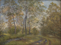 A River near Meilgård Manor, Jutland by Theodor Philipsen