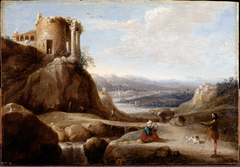 A Ruined Temple by Charles Cornelisz de Hooch