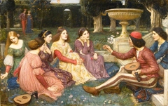 A Tale from the Decameron by John William Waterhouse