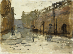 Amsterdams Stadsgezicht by George Hendrik Breitner