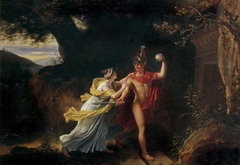 Ariadne and Theseus by Jean-Baptiste Regnault