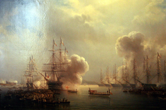 Arrival of Louis-Napoléon Bonaparte in Toulon by Antoine Léon Morel-Fatio