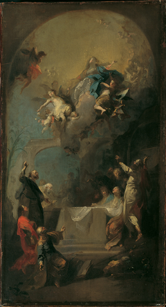 Ascension of Mary by Franz Anton Maulbertsch