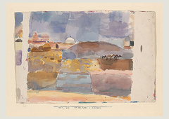 Aux portes de Kairouan by Paul Klee