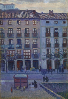 Azul, San Sebastian by Darío de Regoyos